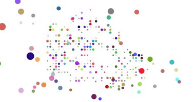 Renkli Noktalar Kanada Haritasını Göster