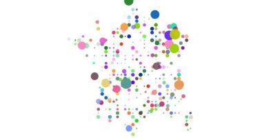 Fransa Ülke Haritası Noktalarda Ortaya Çıktı