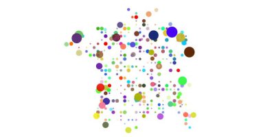 Dijital Çember Şebeke Formları Fransa Haritası