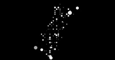 Portekiz Haritası Renkli Çemberler Tarafından Oluşturuldu