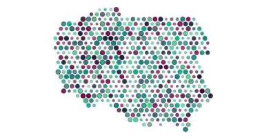 Yaratıcı Polonya Dot Matrix Animasyonu