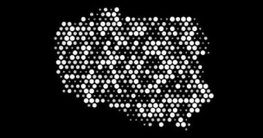 Polonya Dinamik Dijital Noktalarla Haritası