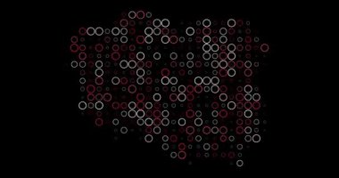 Polonya Dot Grid Dijital Sanatı