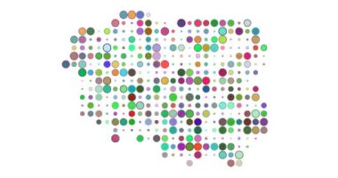 Polonya Dinamik Dijital Noktalarla Haritası