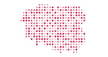 Polonya 'nın Soyut Çokgen Haritası