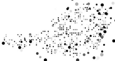 Avusturya Silueti Renkli Nokta Izgarasında