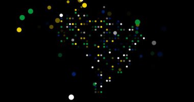 Brezilya Silueti Hareket Noktası Izgarasında