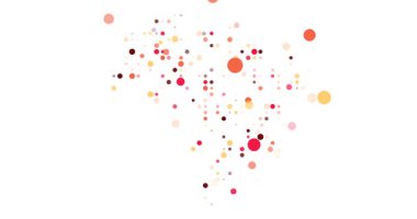 Brezilya Ülke Şekli Noktalarda Görünüyor