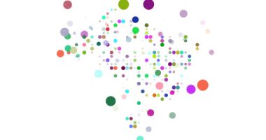 Brezilya Ülke Şekli Noktalarda Görünüyor