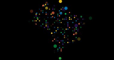 Brezilya Silueti Hareket Noktası Izgarasında