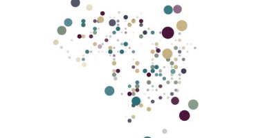 Dijital Nokta Deseni Brezilya Haritasını Gösteriyor