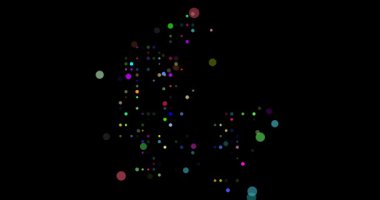 Üretken Harekette Danimarka Haritası Soyut