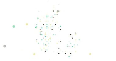 Renkli Noktalar Danimarka Haritasını Göster