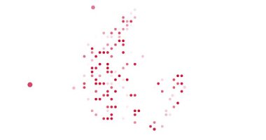 Üretken Harekette Danimarka Haritası Soyut