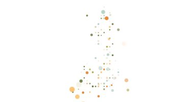 Finlandiya Haritası Çember Canlandırmasında Görünür