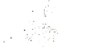 Renkli Noktalar Avrupa Birliği Haritası