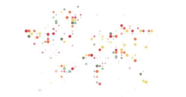 Canlandırılmış Düşen Çemberler Dünya Haritasını Açar