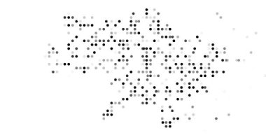 Düşen Hareketteki Ukrayna Nokta Haritası