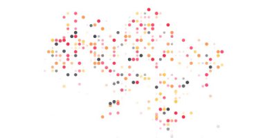 Düşen Hareketteki Ukrayna Nokta Haritası