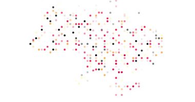 Düşen Noktalar Ukrayna Bölgesi Haritası