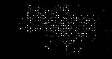 Üretken Noktalı Ukrayna Ülke Haritası