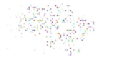 Renkli Noktalarla Ukrayna Animasyon Turu