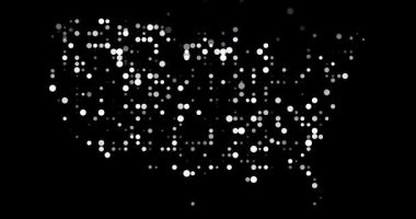 ABD 'nin Dinamik Düşen Nokta Silueti