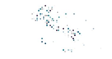 Düşen Çemberlerden İnşa Edilen İtalya Şekli