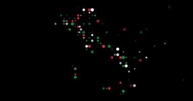 Düşen Noktalar İtalya Haritası Oluşturdu