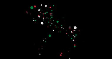 Düşen Çemberler tarafından oluşturulan Italia Nokta Haritası