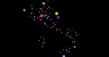 Düşen Nokta Hareketindeki Italia Dijital Haritası