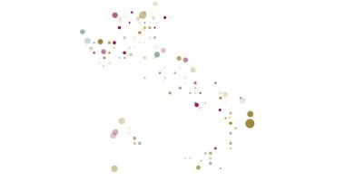 Düşen Noktalar Yukarıdan İtalya Oluşturdu