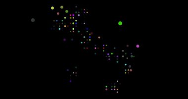 Dijital Nokta Akışı tarafından oluşturulan Italia Şekli