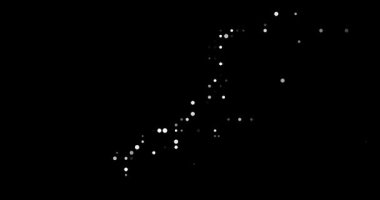 Düşen Çemberlerle Japon Haritası Canlandırması