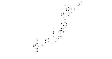 Modern Düşen Noktalar Nihon Haritası