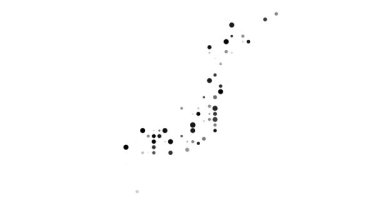 Japonya Dot Matrix Hareketli Tasarım