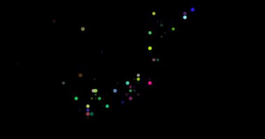 Düşen Çemberlerle Japon Haritası Canlandırması