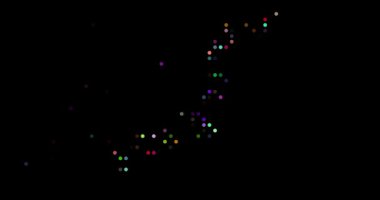 Noktalardan Yapılmış Animasyon Japonya Haritası