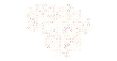 Litvanya 'nın Üretici Dot Izgara Haritası