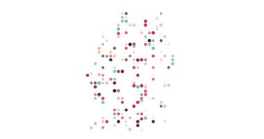 Renkli Animasyon Almanya Dot Yapısı