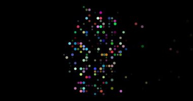 Nokta Hareketli Modern Alman Haritası Tasarımı