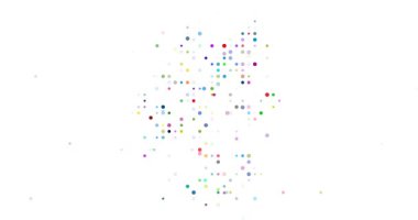 Renkli Noktalı Alman Silueti