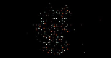 Renkli Noktalı Alman Silueti