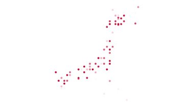 Japonya Dot Matrix Hareketli Tasarım