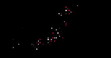 Japonya 'nın Noktalarla Görselleştirilmiş Coğrafyası