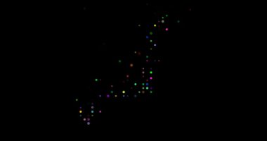 Japonya Haritasının Yaratıcı Çember Canlandırması