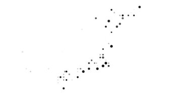 Düşen Noktalar Japonya Haritasını Gösteriyor