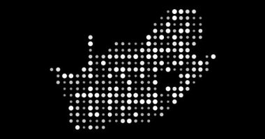 Noktalı Mzansi Animasyon Haritası