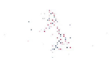 Birleşik Krallık 'ın Düşen Asgari Parçacık Haritası