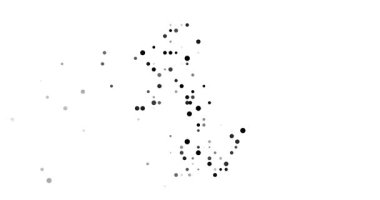 Birleşik Krallık Haritası Düşen Noktalardan Yapıldı